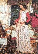 Morris, William Queen Guenevere oil painting artist